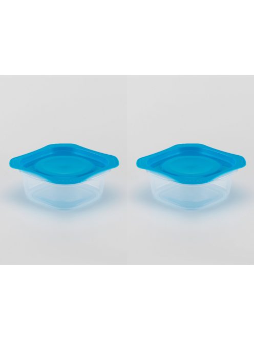 VIXI Frissentartó edény fedővel kék - 500 ml (2 db-os szett)