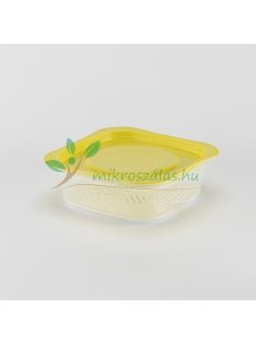   VIXI Frissentartó edény rácsbetéttel lapos zöld - 900 ml